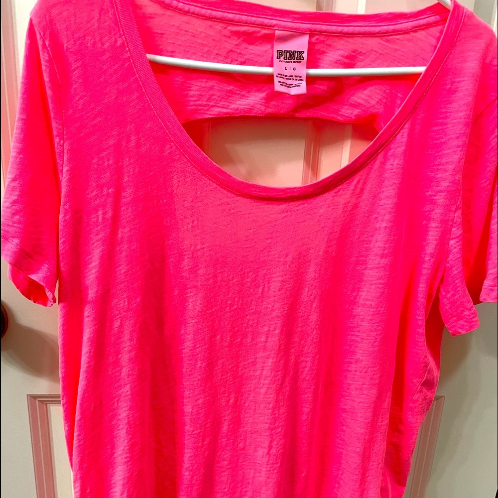 Victoria’s Secret PINK hot pink T